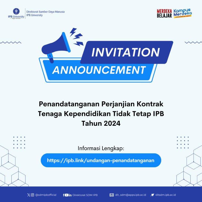 Undangan Penandatanganan Perjanjian Kontrak