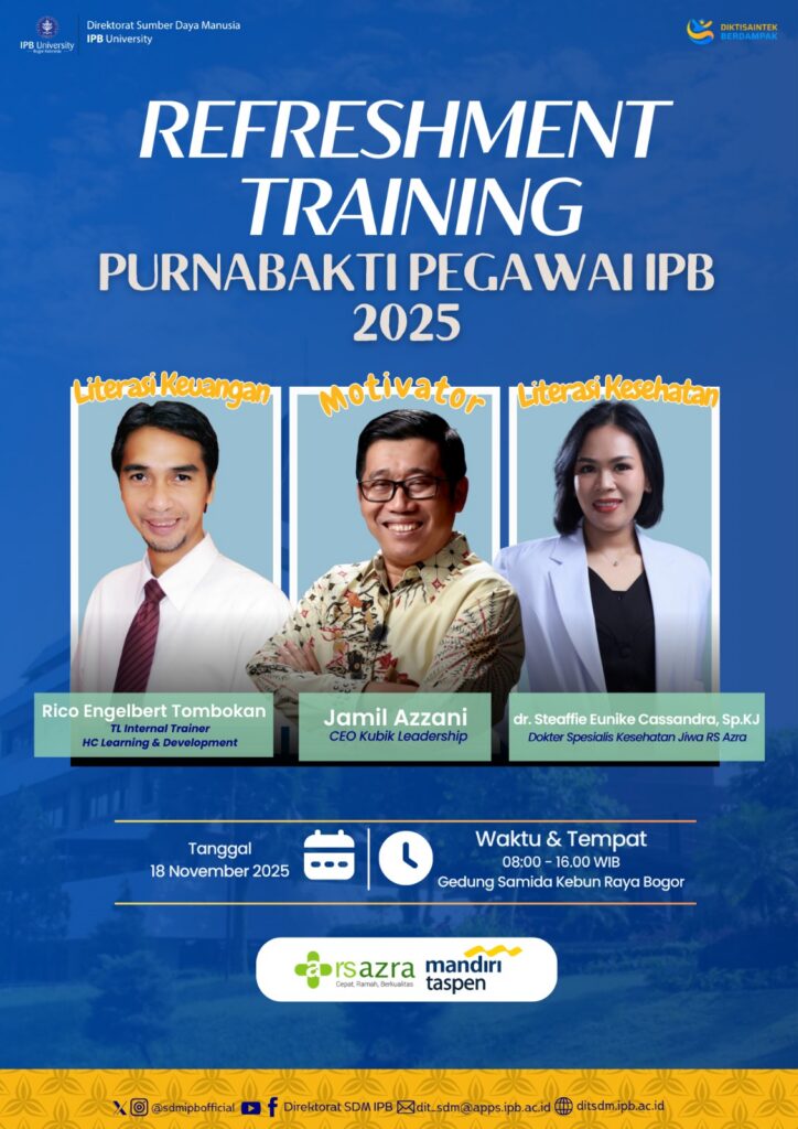 Refreshment Training Purnabakti Pegawai IPB 2025